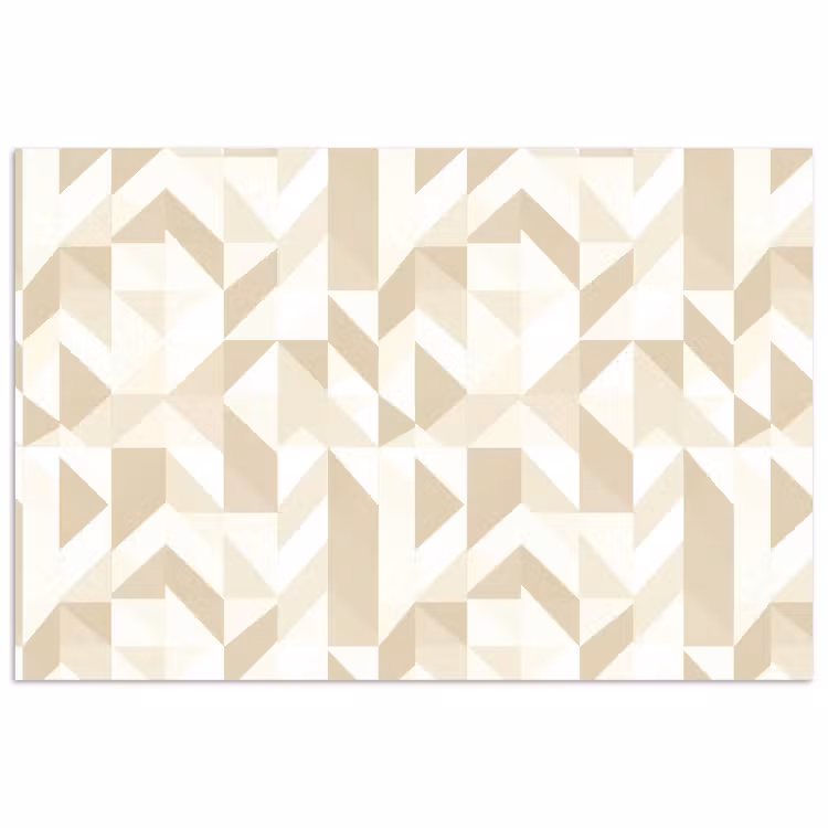 Modern - Abstract - Beige poster papier klein 62 -3d