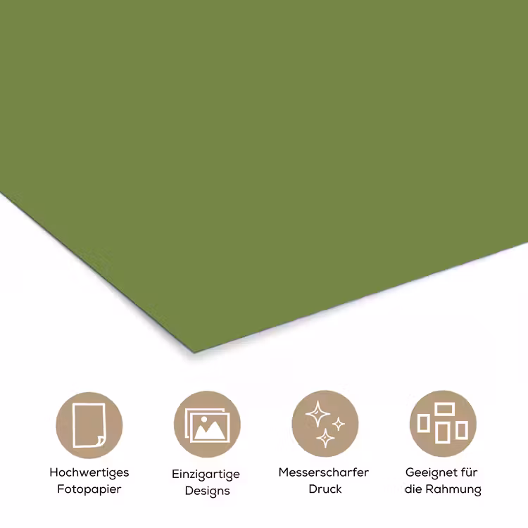 Moss - Green - Groen poster papier klein 62 -tcloseup_DE