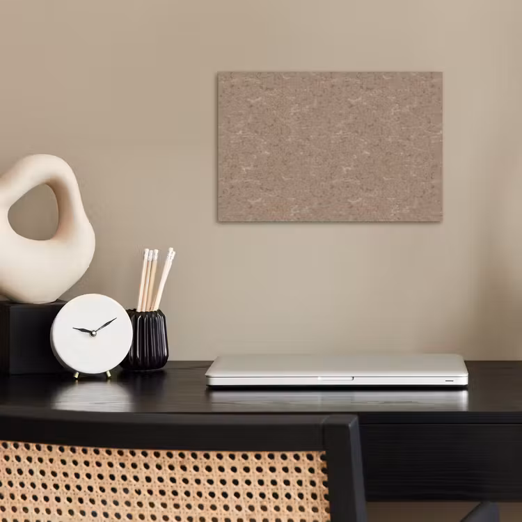 Patroon - Kalksteen - Beige poster papier klein 62 -sfeer1