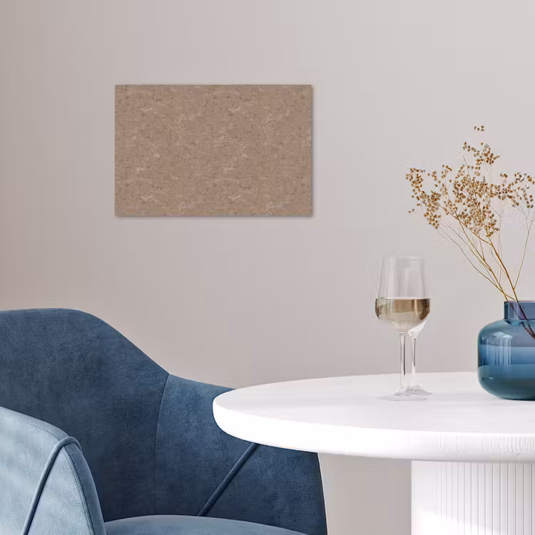Patroon - Kalksteen - Beige poster papier klein 62 -sfeer3