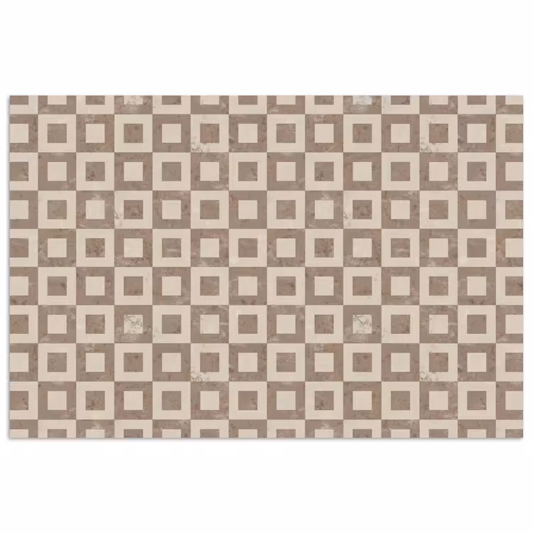 Patroon - Marmer - Beige poster papier klein 62 -3d