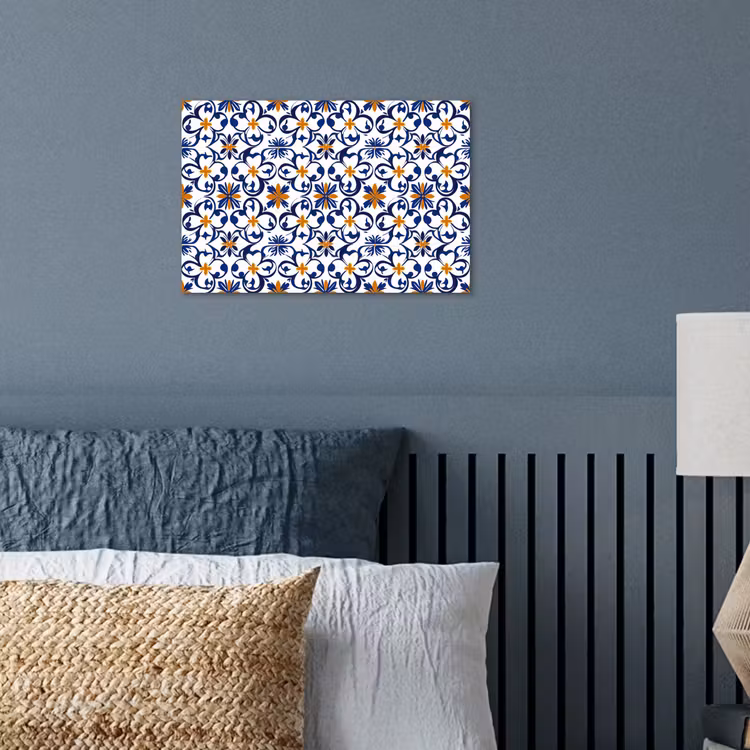 Patroon - Modern - Kleurrijk poster papier klein 62 -sfeer2