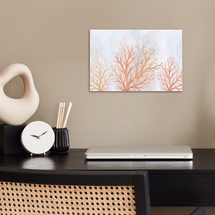 Natuur - Abstract - Aquarel - Organisch - Warm poster papier klein -sfeer1