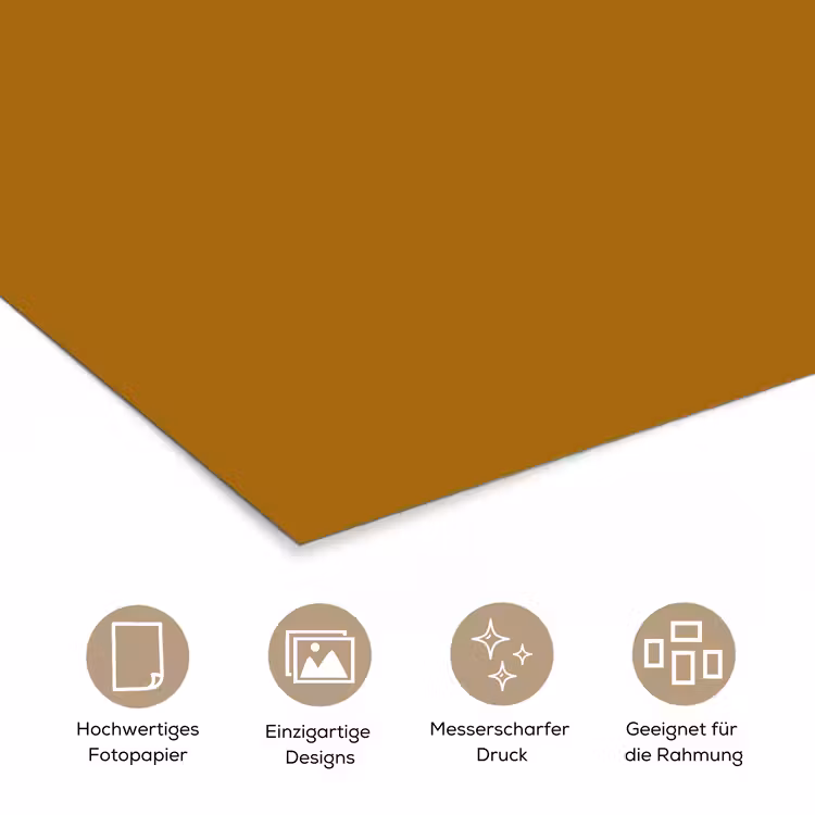 Ocre - Gold - Geel poster papier klein 62 -tcloseup_DE