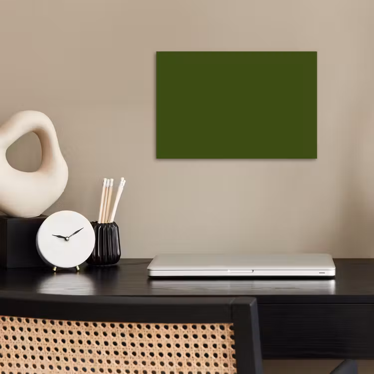 Olive - Drab - Groen poster papier klein 62 -sfeer1
