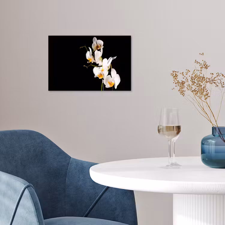 Orchidee - Bloemen - Planten - Botanisch poster papier klein -sfeer3