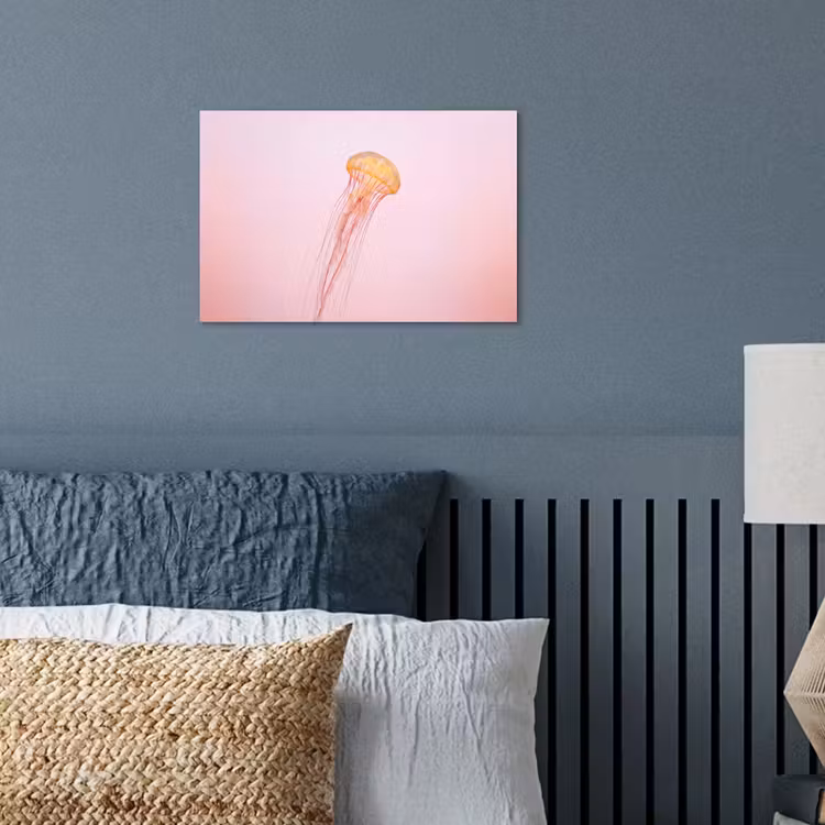 Sierlijk - Kwal - Roze poster papier klein -sfeer2