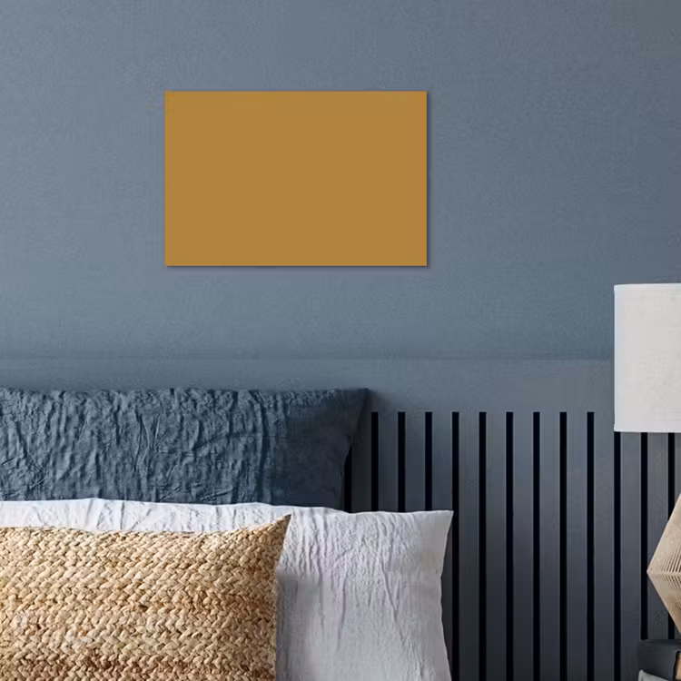 Rhythmic - Ochre - Geel poster papier klein 62 -sfeer2