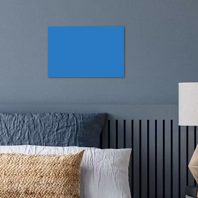 Royal - Blue - Blauw poster papier klein 62 -sfeer2