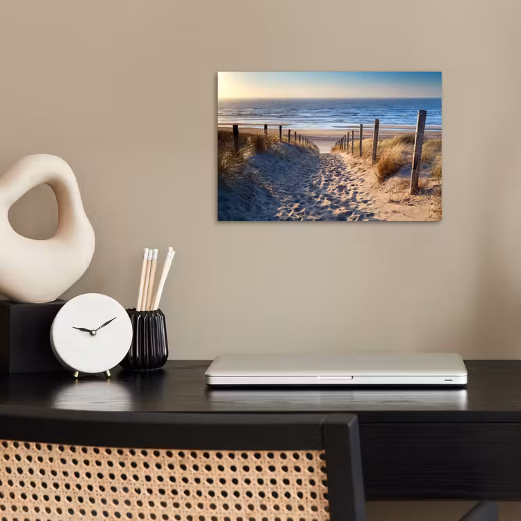 Zand - Strand - Duin - Zee - Zomer poster papier klein -sfeer1