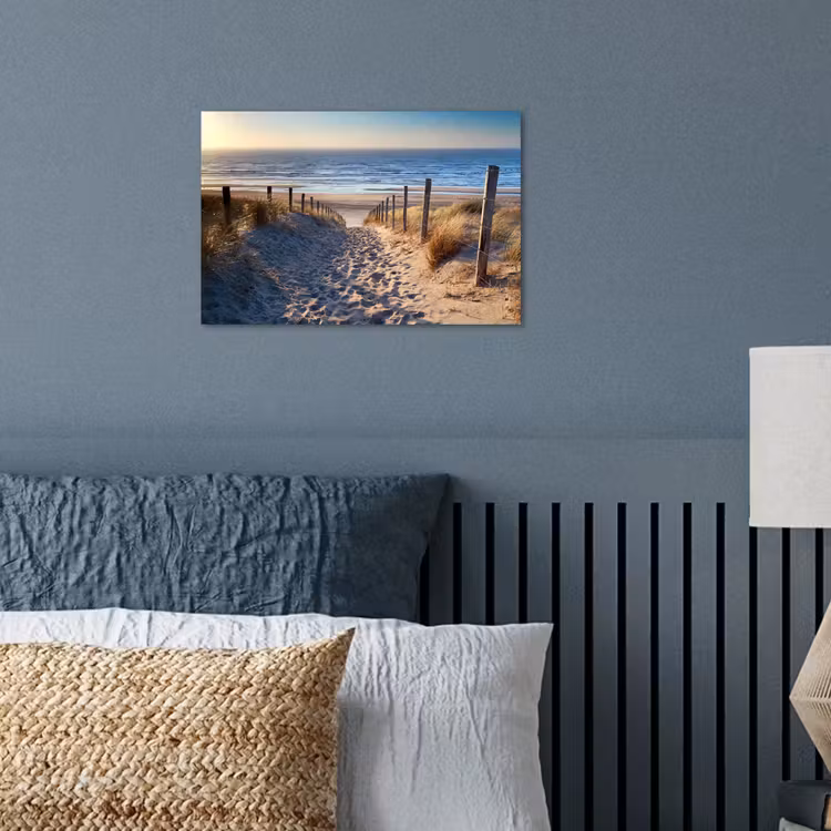 Zand - Strand - Duin - Zee - Zomer poster papier klein -sfeer2