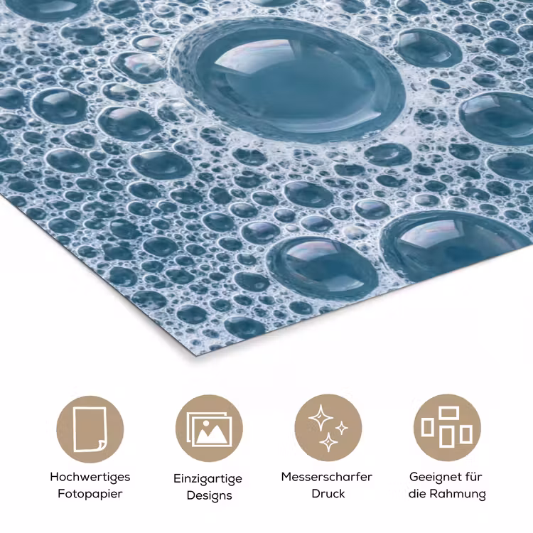 Schuim - Water - Textuur poster papier klein -tcloseup_DE