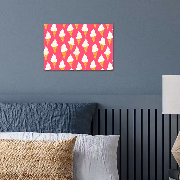 Softijs - Horentje - Roze poster papier klein 62 -sfeer2