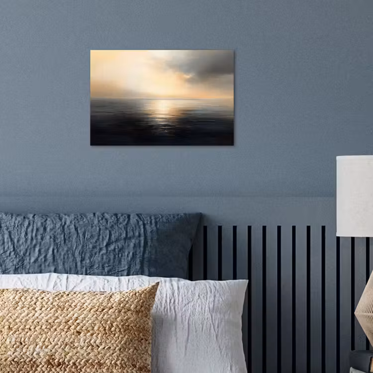Zon - Horizon - Zee poster papier klein -sfeer2