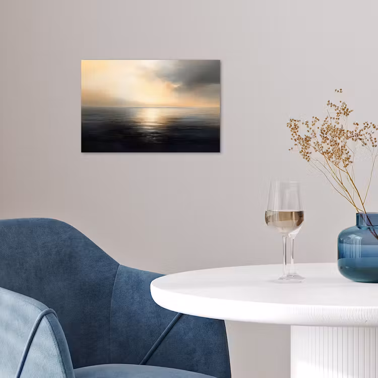 Zon - Horizon - Zee poster papier klein -sfeer3