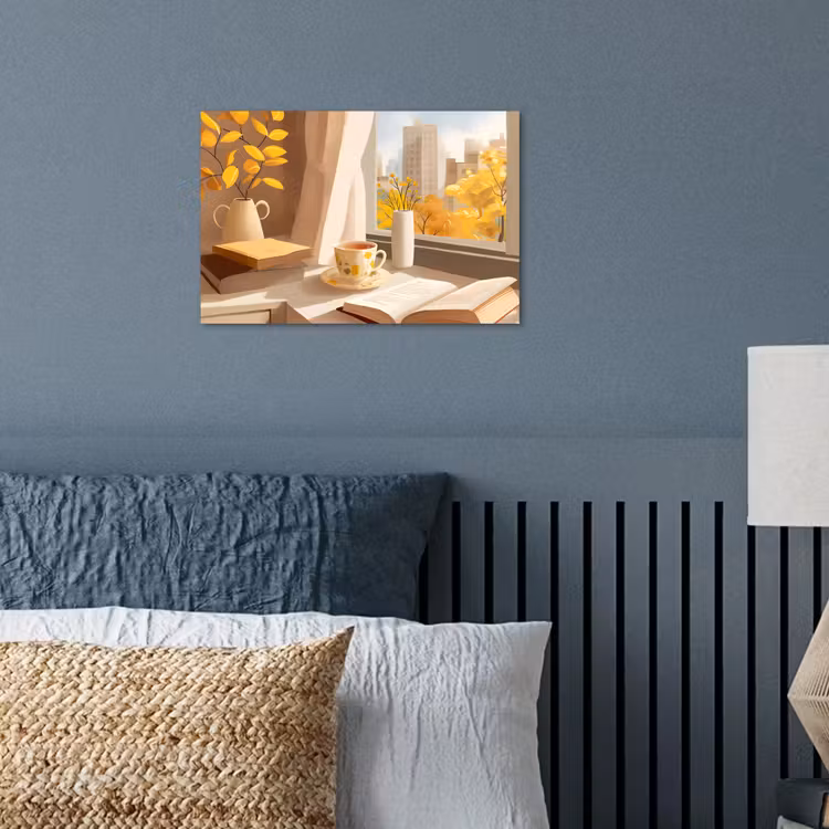 Thee - Boek - Thee - Herfst poster papier klein -sfeer2