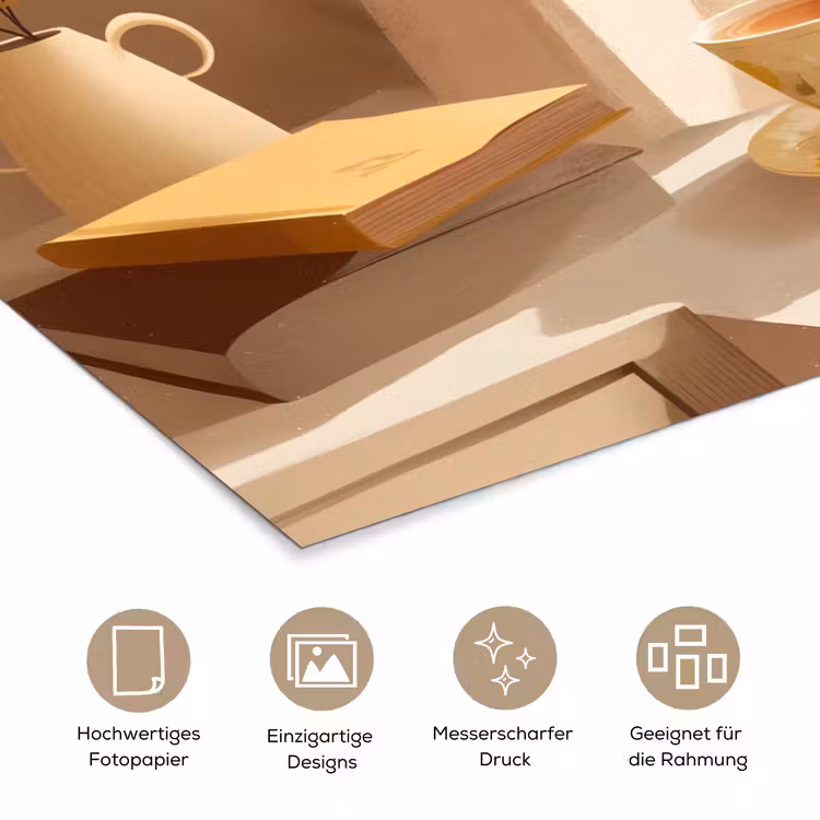 Thee - Boek - Thee - Herfst poster papier klein -tcloseup_DE