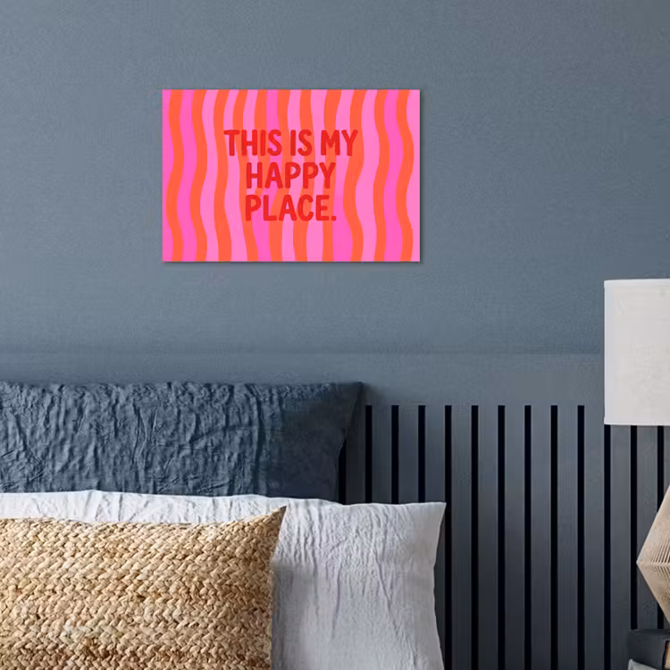 Tekst - Modern - Kleurrijk poster papier klein -sfeer2