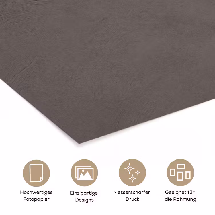Textuur - Grijs - Modern - Abstract - Oppervlak poster papier klein -tcloseup_DE