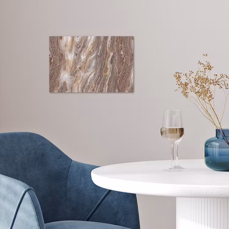 Textuur - Steen - Abstract - Beige poster papier klein -sfeer3