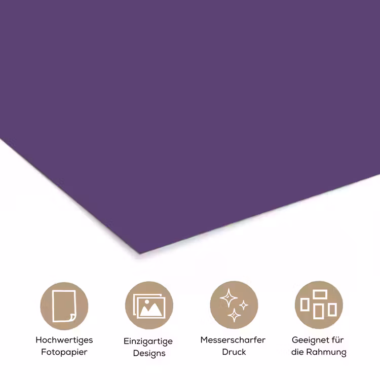 Deep - Plum - Paars poster papier klein 62 -tcloseup_DE