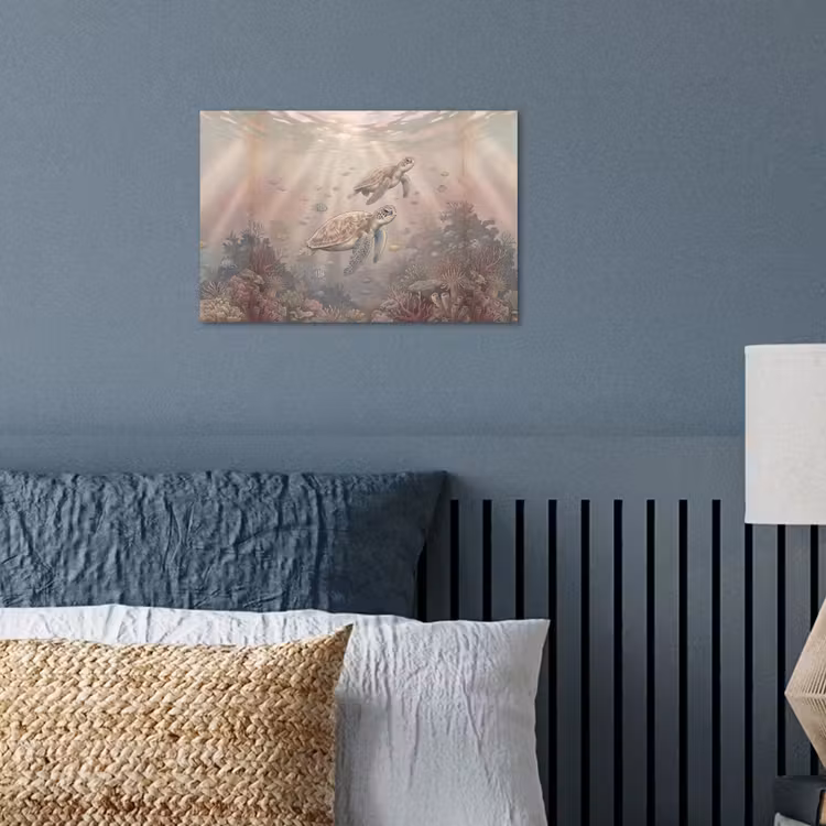 Dier - Onderwater - Oceaan - Illustratie - Zeeleven poster papier klein -sfeer2