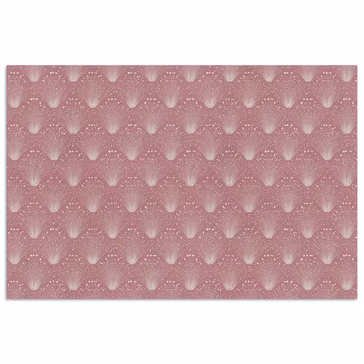 Trendy - Patroon - Roze poster papier klein 62 -3d
