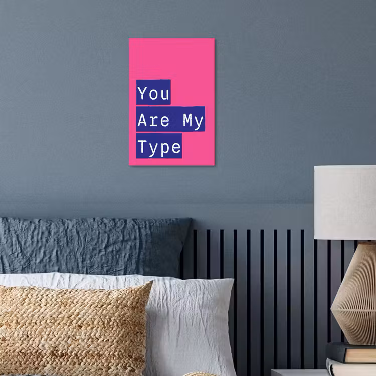 Valentijn - Tekst - Love poster papier klein -sfeer2
