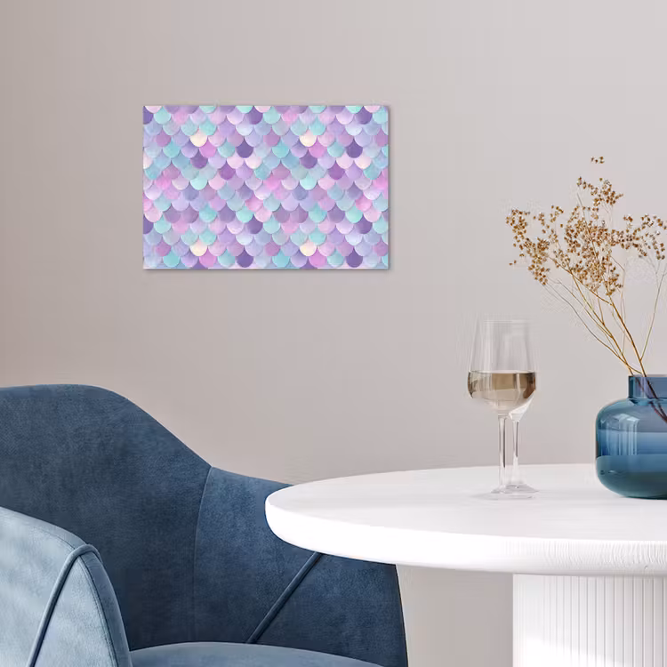 Dromerig - Zeemeermin - Pastel poster papier klein 62 -sfeer3