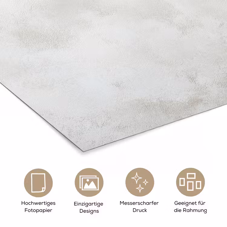 Winter - Kerst - Specerijen - Wit poster papier klein -tcloseup_DE