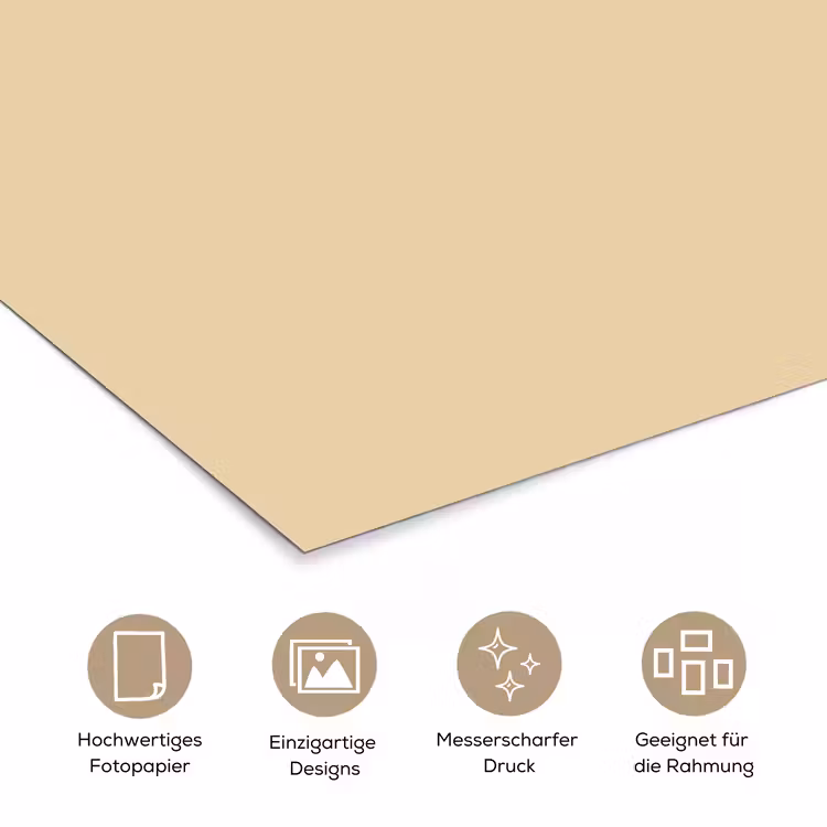 Desert - Sand - Nude poster papier klein 62 -tcloseup_DE