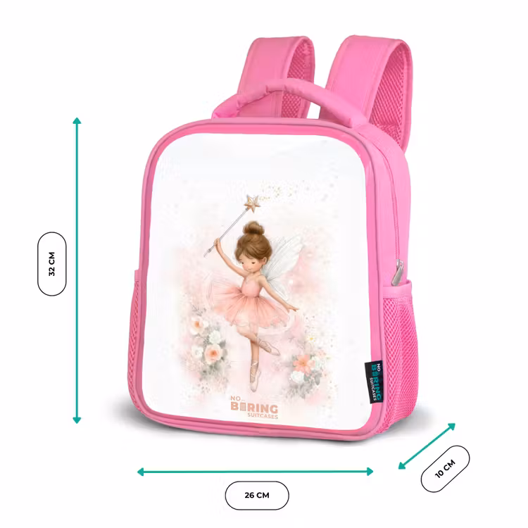 Ballerina fee in roze Kinderrugzak - Roze middel -productfoto_formaten