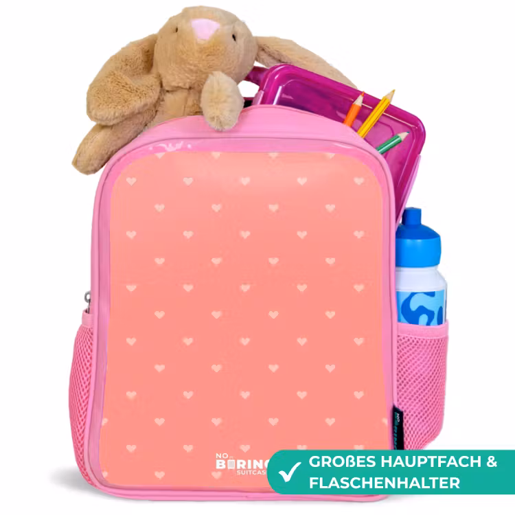 Hartendief Kinderrugzak - Roze middel -inhoud_DE