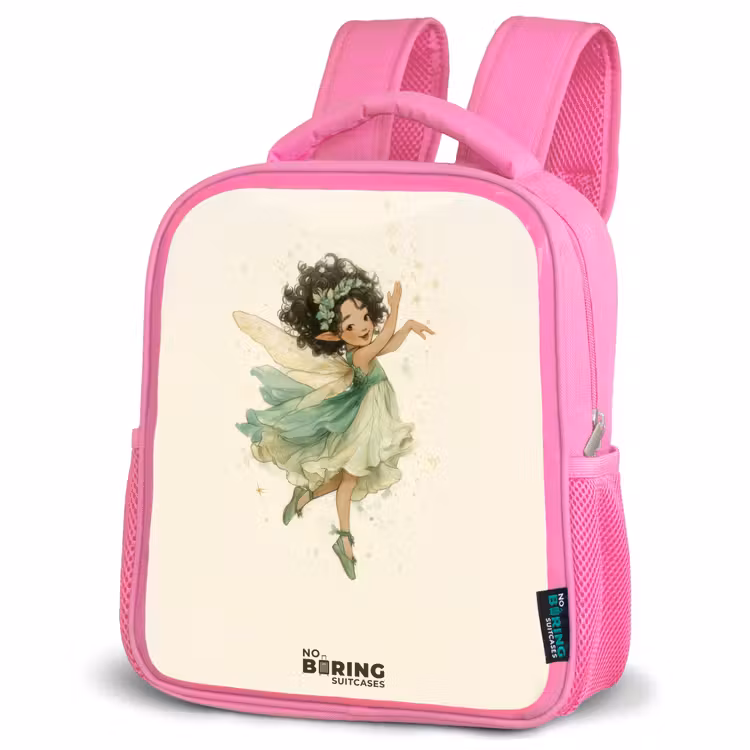 Dansende bosfee Kinderrugzak - Roze middel -schuin