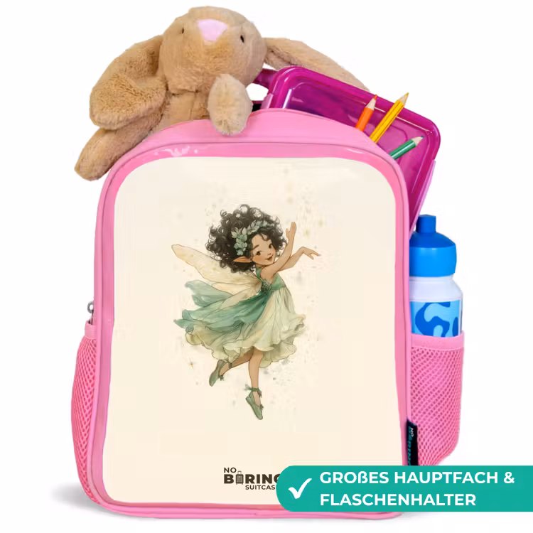 Dansende bosfee Kinderrugzak - Roze middel -inhoud_DE