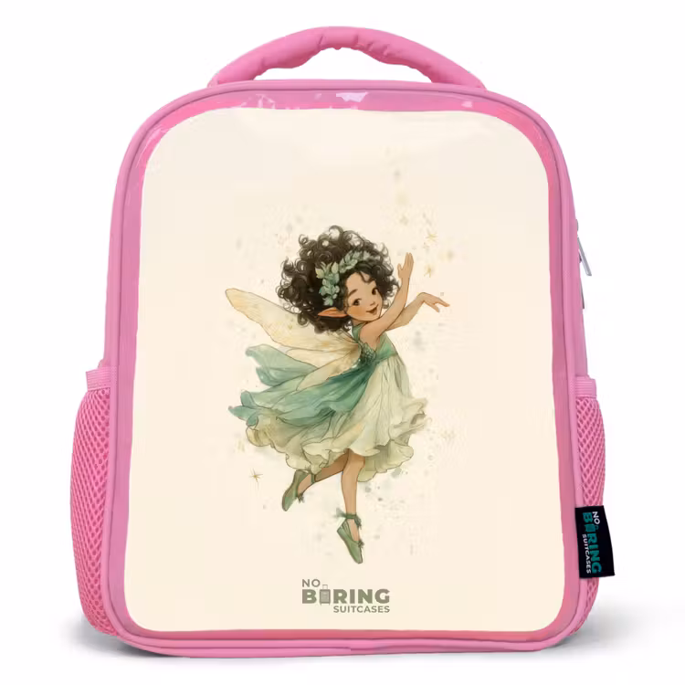 Dansende bosfee Kinderrugzak - Roze middel -3d
