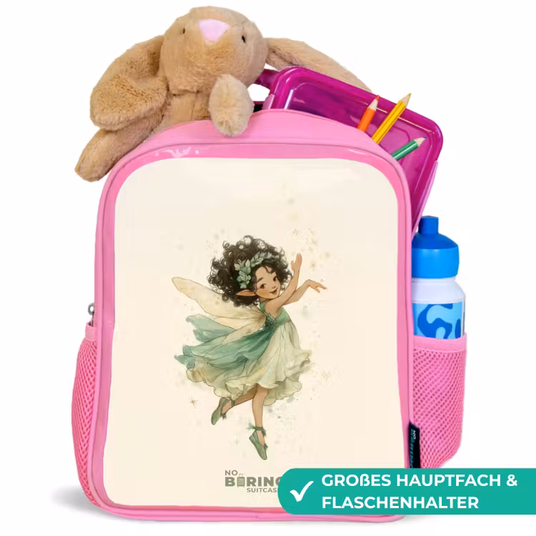 Dansende bosfee Kinderrugzak - Roze middel -inhoud_DE