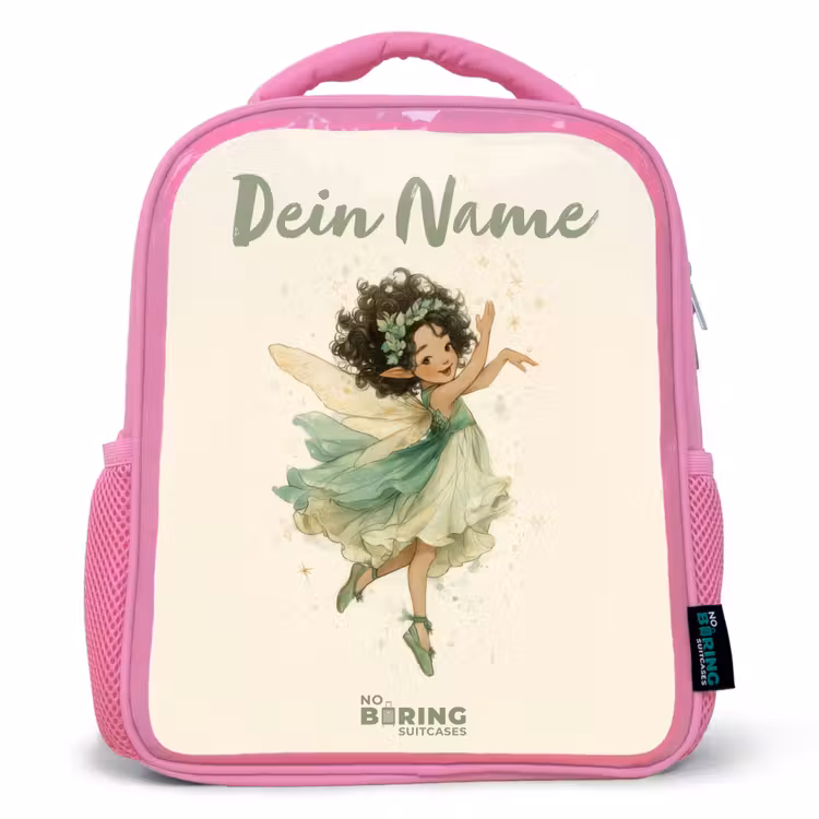 Dansende bosfee Kinderrugzak - Roze middel -3d