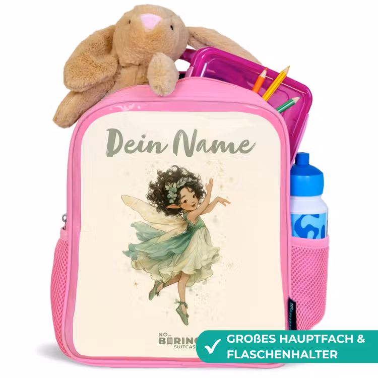 Dansende bosfee Kinderrugzak - Roze middel -inhoud_DE