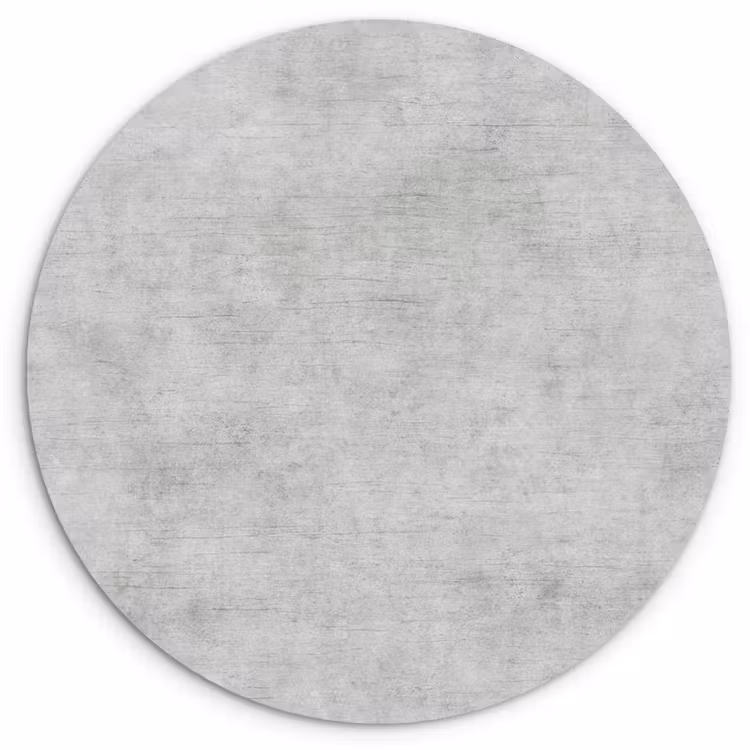 Beton - Grijs - Industrieel - Patroon Wandcirkel kunststof plaat 5mm dik klein 188 -3d