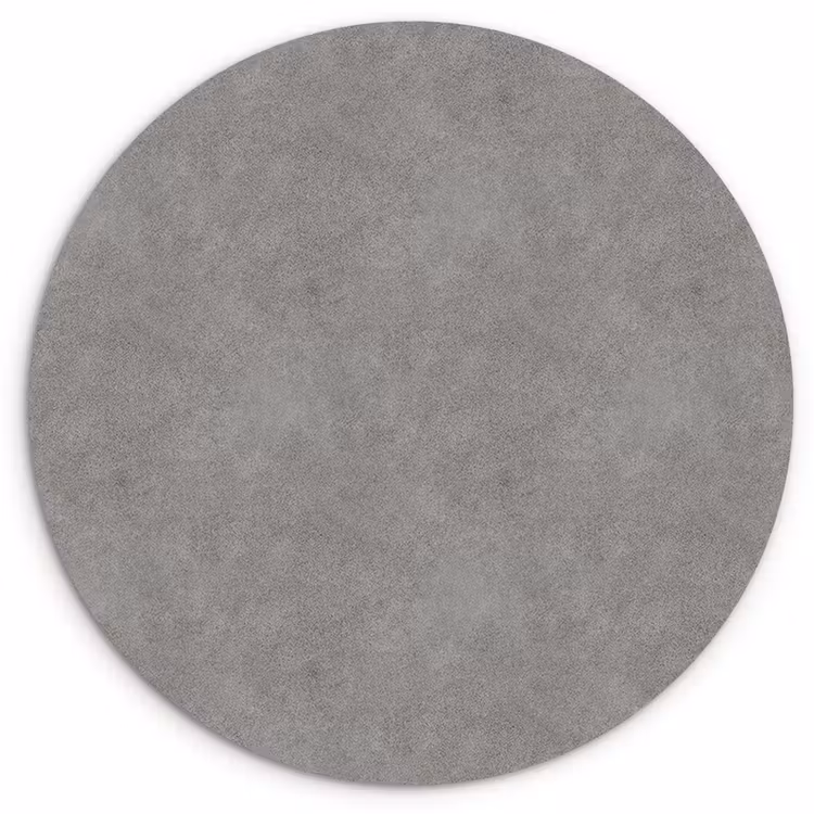 Industrieel - Patroon - Beton Wandcirkel kunststof plaat 5mm dik klein 188 -3d
