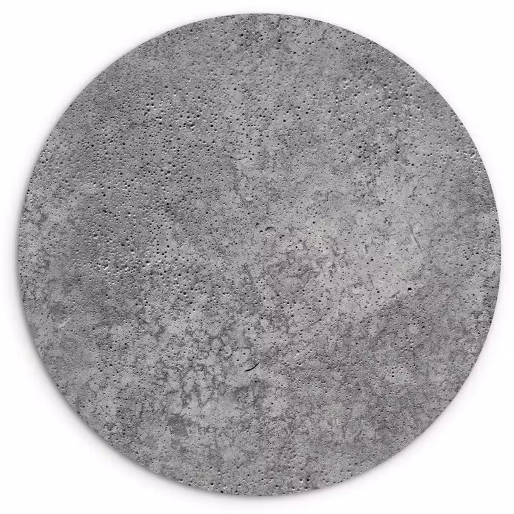 Patronen - Industrieel - Beton Wandcirkel kunststof plaat 5mm dik klein 188 -3d
