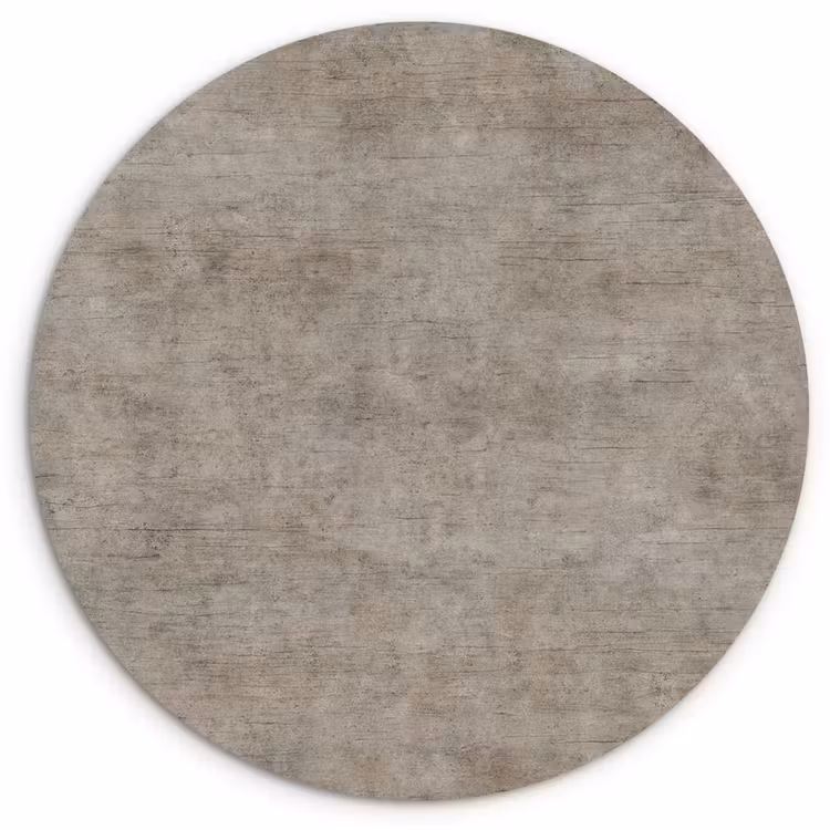 Retro - Beton - Patroon Wandcirkel kunststof plaat 5mm dik klein 188 -3d