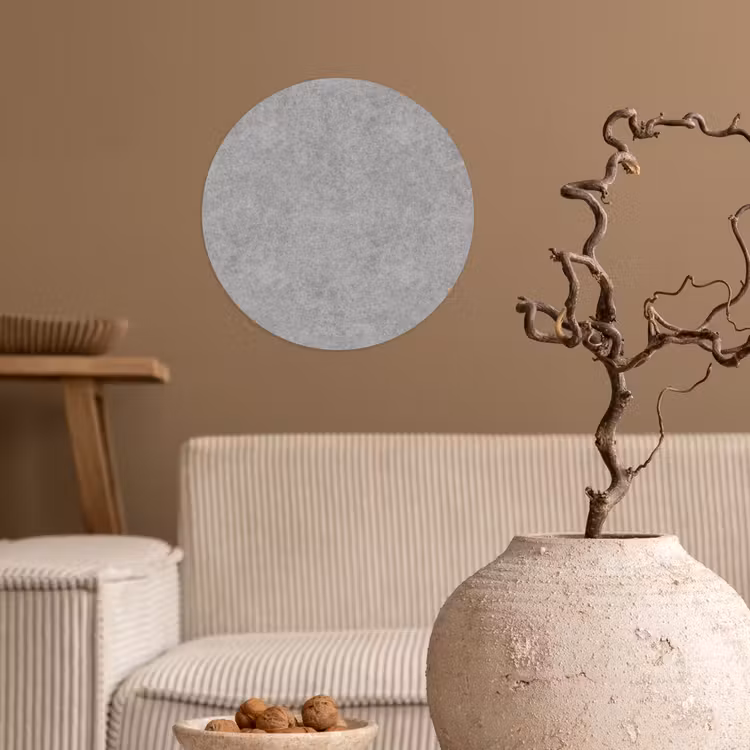 Beton - Oud - Patroon Wandcirkel behangsticker klein 186 -sfeer1