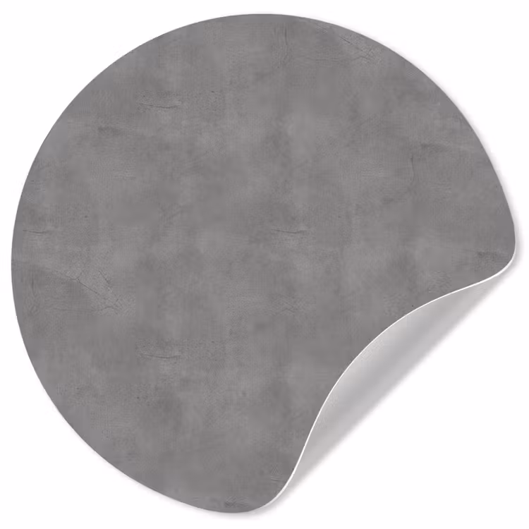 Beton - Structuur - Patroon Wandcirkel behangsticker klein 186 -3d