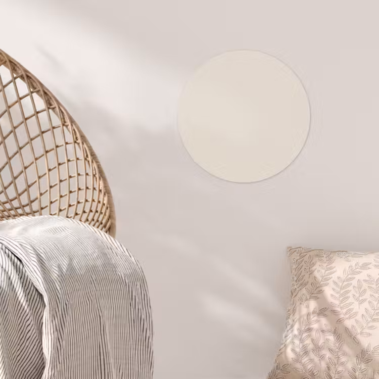 Fresh - Linen - Nude Wandcirkel behangsticker klein 186 -sfeer4