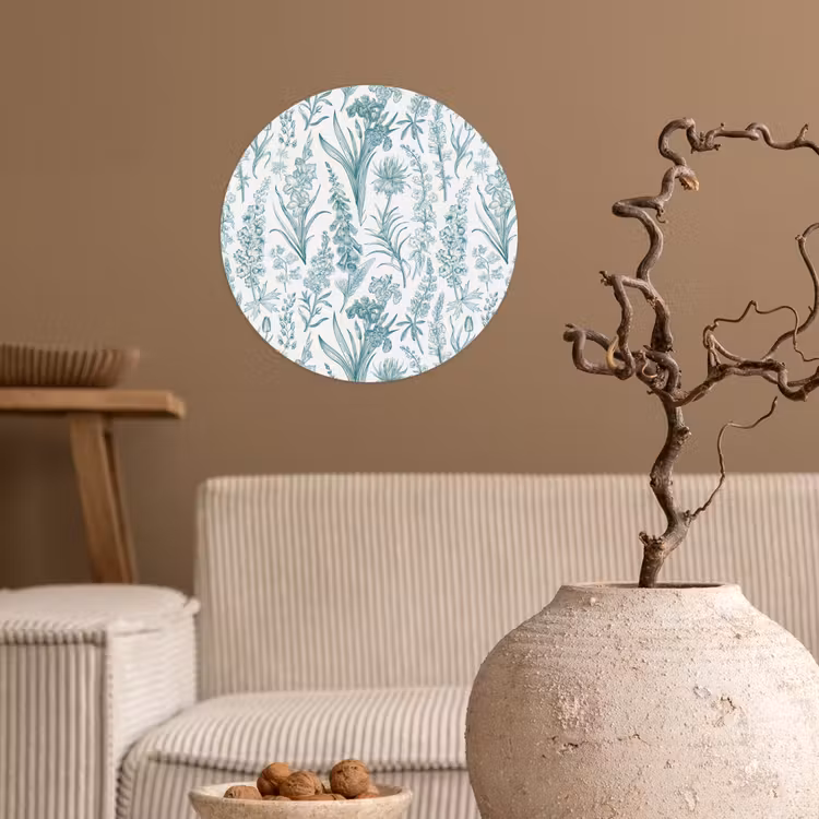 Lovely - Garden - Emerald Wandcirkel behangsticker klein 186 -sfeer1