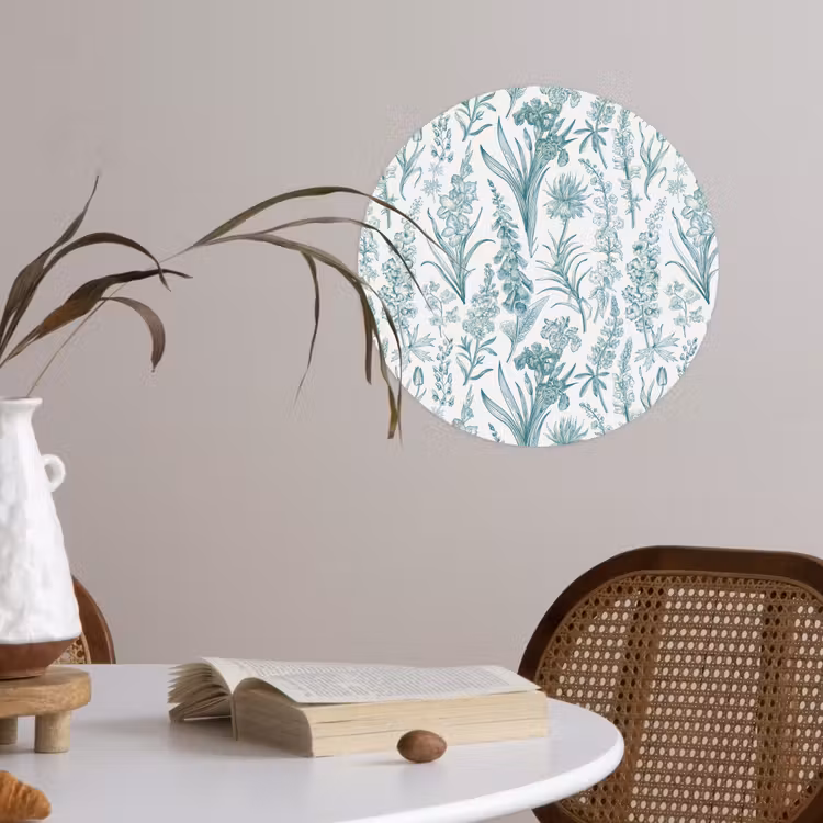 Lovely - Garden - Emerald Wandcirkel behangsticker klein 186 -sfeer3