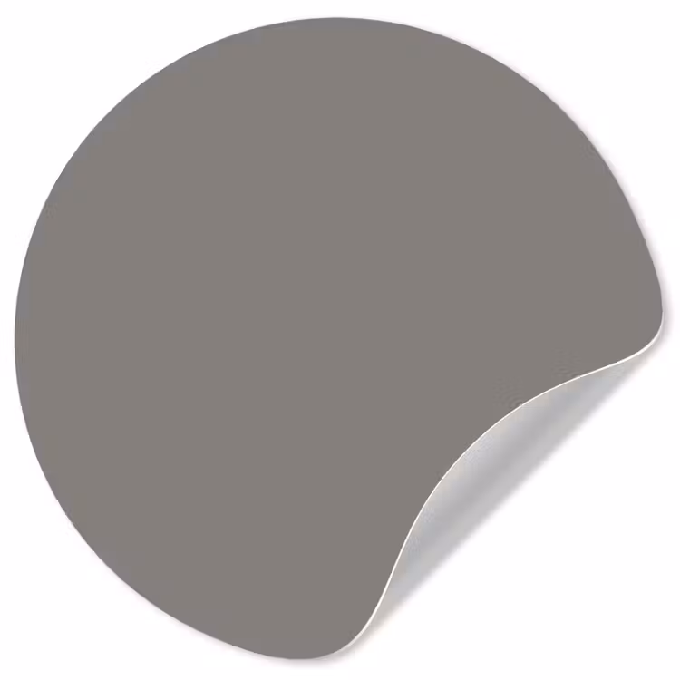 Mineral - Grey - Grijs Wandcirkel behangsticker klein 186 -3d