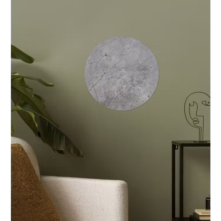 Patronen - Beton - Oud Wandcirkel behangsticker klein 186 -sfeer2